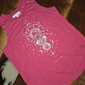 Spiritual Gangster Vibrant Pink Tank